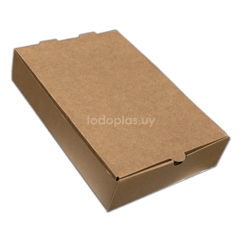 Caja delivery grande kraft 10″ (Pack 50 unidades) - Tienda Multyprint