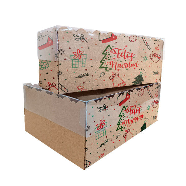 Caja Multiuso Navidad #2 - 2 medidas - Pack x10