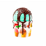 Pote polipapel para helado con diseño - 120/195/300ml