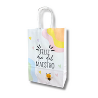 Bolsa Papel Blanca MAESTRO #2 - 3 medidas - Pack x25