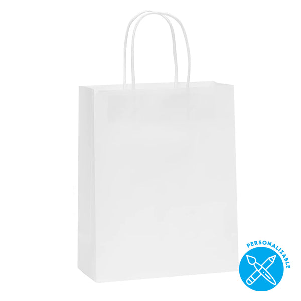 Bolsa de Papel Offset Blanca 31x36 (17 fuelle)