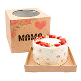 Caja austria microcorrugada marrón - MAMÁ #1  - 2 medidas - Pack 5