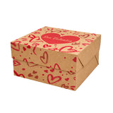 Caja multiuso ROMY marrón - SAN VALENTIN #2 - 22x22x12cm