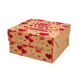 Caja multiuso ROMY marrón - SAN VALENTIN #1 - 22x22x12cm