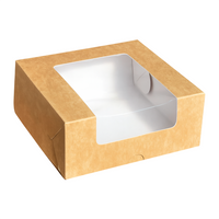 Caja con visor | 15 x 15 x 6 cm