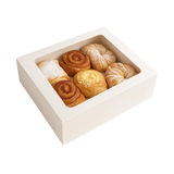 Caja con visor 1/2 kilo | 23 x 18 x 6.5 cm