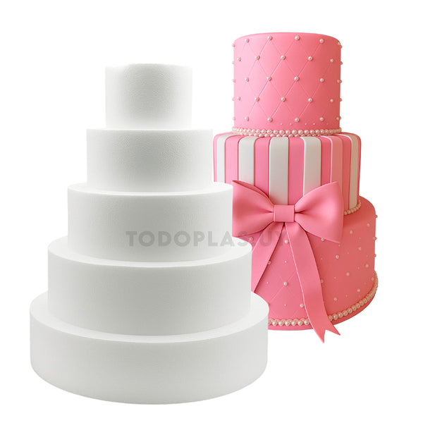 Piso falso de espuma circular 15/18/20/26/28cm