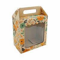 Mini Maletín - Diseño Flores #1 - 16x17x19.5 cm - Pack x5