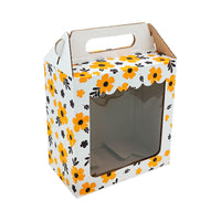 Mini Maletín - Diseño Flores #2 - 16x17x19.5 cm - Pack x5