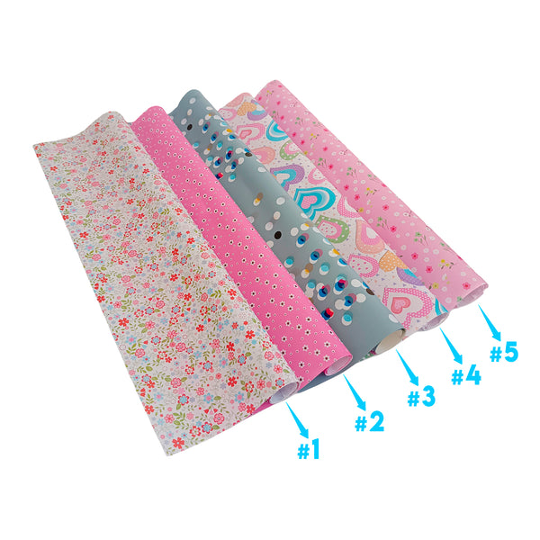 Papel de regalo ECO en hojas - 80x50cm - Pack x 10 hojas