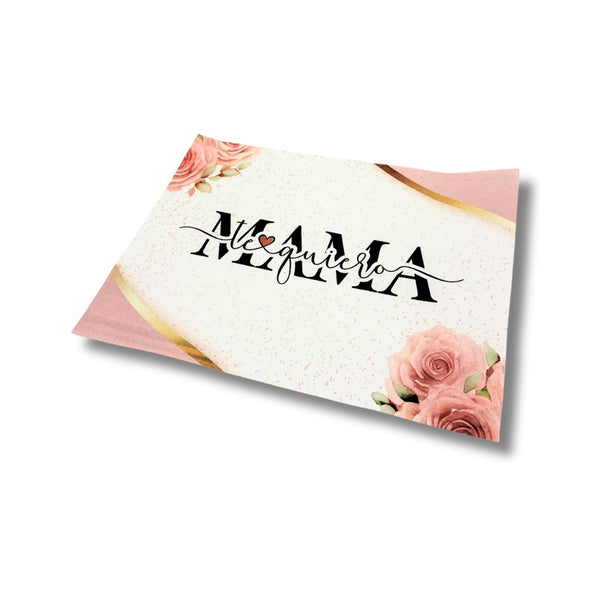 Hojas papel sulfito - Te Quiero Mamá - 25X33 cm