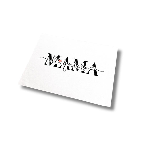 Hojas papel sulfito - Te Quiero Mamá (SIN FONDO) - 25X33 cm