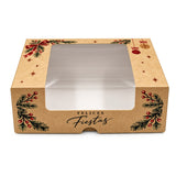Caja cookies navideña - 15x10x6cm - Pack x10