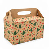 Caja Maletín Navidad #1 con Visor - 24x14x13 cm – Pack x5