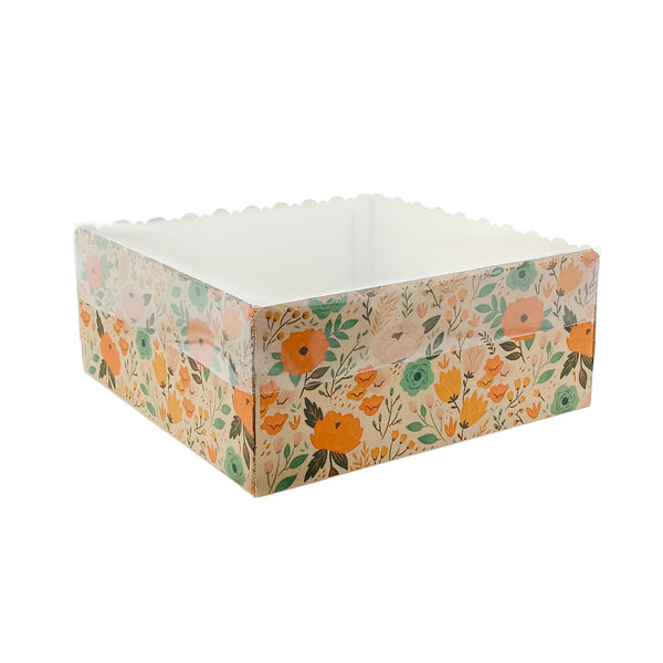 Caja PRAGA con tapa PET - Diseño #1 - 2 medidas
