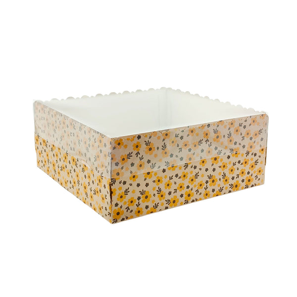 Caja PRAGA con tapa PET - Diseño #2 - 2 medidas