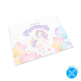 Manteles Individuales Para Cumpleaños Infantiles - Nombre y Número Personalizado - Pack x20