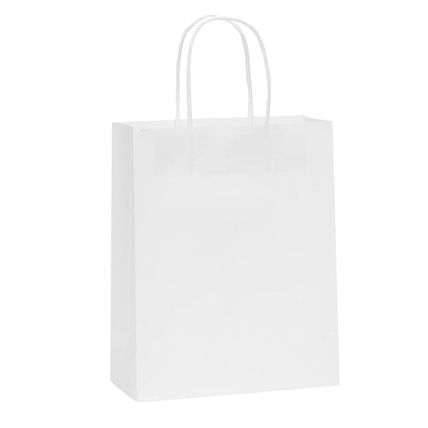 Bolsa de Papel Offset Blanca 31x39 (18 fuelle)