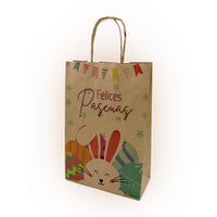 Bolsa Papel con diseño BANDERIN - 4 medidas - Pack x20