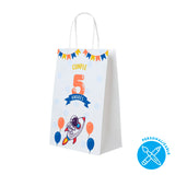 Bolsa para sorpresitas - Nombre y Número Personalizable - 15x22 cm - (Pack x 20)