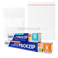 Bolsas packzip herméticas 18x20.5/26.5x32 cm