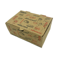 Caja delivery chivitos impresa - 2 medidas - Pack x50