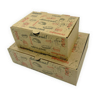 Caja delivery chivitos impresa - 2 medidas - Pack x50