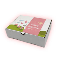 Caja TESORO microcorrugada Blanca 24x18x6,5 cm - Pack x25