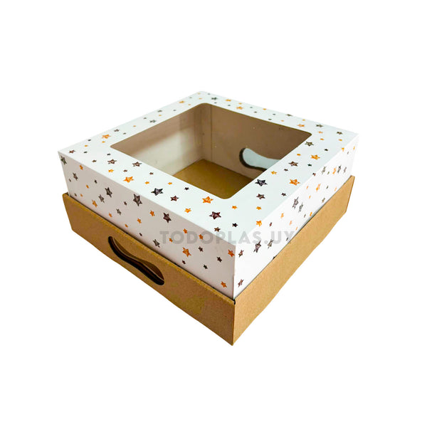 Caja Desayuno Estrellas - 25x25x12cm