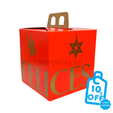 Caja pan dulce | 13x13x14 cm