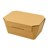 Caja canasta con tapa bisagra