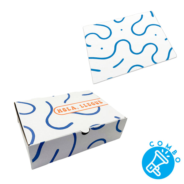 Combo caja Blanca Emprendedor #5 - 2 medidas + sulfito combinado - Pack x10