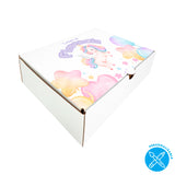 Caja Para sorpresitas de cumpleaños - Nombre y Número Personalizado -  24x18x6,5cm - Pack x20