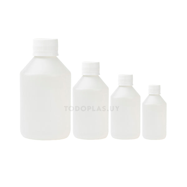 Frasco farmacia con tapa rosca 30/60/100/250 ml