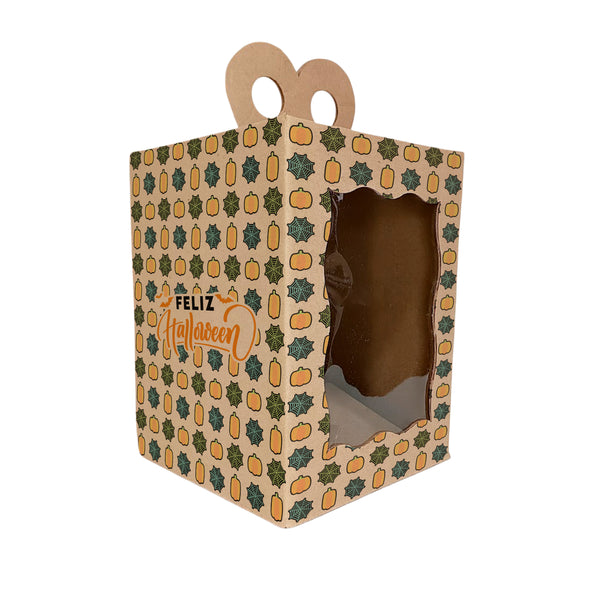 Caja Caramelos Halloween #2 - 14.5x14,5x19 cm