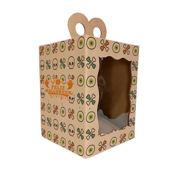 Caja Caramelos Halloween #3 - 14.5x14,5x19 cm