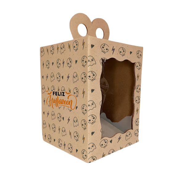 Caja Caramelos Halloween #1 - 14.5x14,5x19 cm