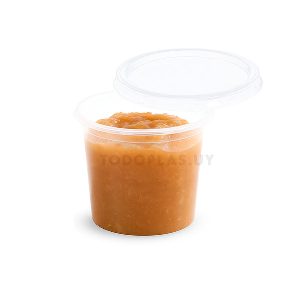 Pote PP con tapa 250/375/440ml PROPACK- Pack x25