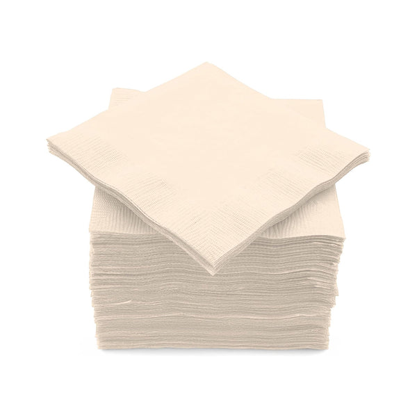 Servilletas De Papel Suaves Bulkysoft 33x33 Cm - Paquete De 100 Unidades, Color Verde, 2 Capas, Calidad Alta