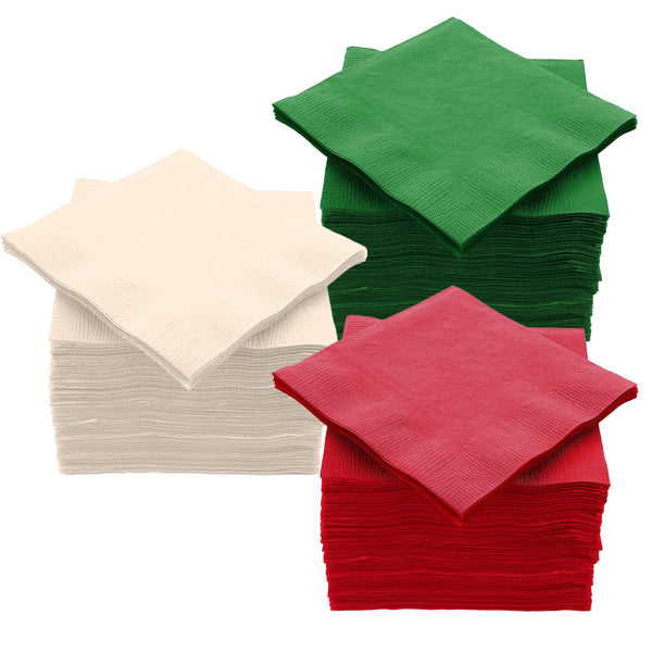 Servilletas de colores 33x33cm - Pack x20