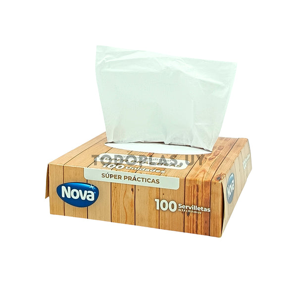 Cajita de servilleta multiuso NOVA x100
