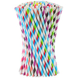 Sorbito de papel recto multicolor grosor 6mm x 19cm - Pack x25/x100