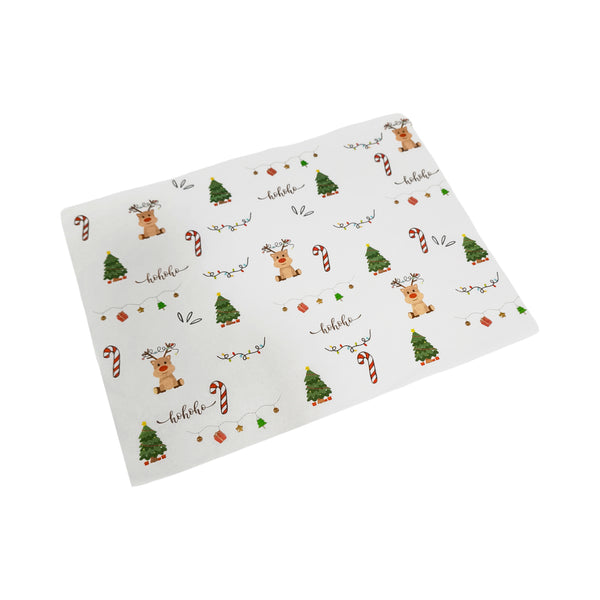 Hojas papel sulfito - NAVIDAD #3 - 25X33 cm