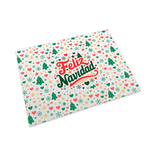 Hojas papel sulfito - NAVIDAD #1 - 25X33 cm