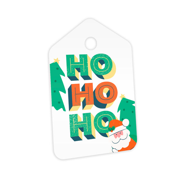 Tags Decorativos Navidad #3 - 5x7,5cm - Pack x5