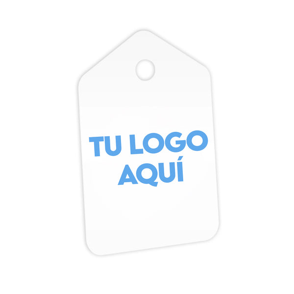 Tags Decorativos personalizados 5x7,5cm - Pack x48