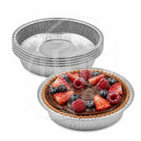 Tartaletas de aluminio 15x2,5cm - Pack x100