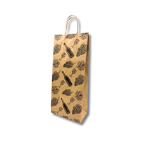 Bolsa para vino 15x35 (8 FUELLE) - Diseño #3 - Pack x20