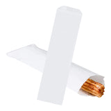 Papel kraft mediana blanca | 8x23 cm - Pack x1000