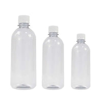 Botellas PET con tapa rosca fina - 250/500/1000 ml
